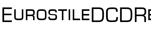 EurostileDCDReg Regular.ttf