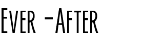 Ever After Regular.ttf