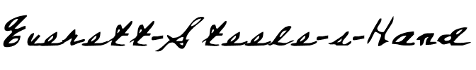 Everett Steele’s Hand Regular.ttf