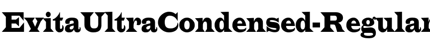 EvitaUltraCondensed Regular.ttf