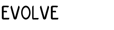Evolve Regular.ttf