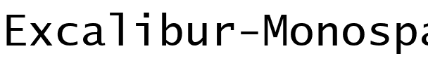 Excalibur Monospace Regular.ttf