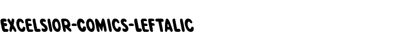 Excelsior Comics Leftalic Italic.ttf