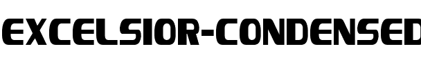 Excelsior Condensed Condensed.ttf