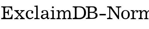 ExclaimDB Normal.ttf