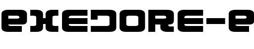 Exedore Expanded Expanded.ttf