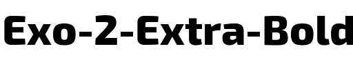Exo 2 Extra Bold Regular.ttf