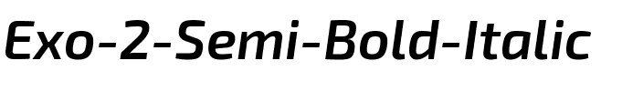 Exo 2 Semi Bold Italic.ttf