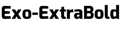 Exo ExtraBold.ttf