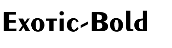 Exotic-Bold Regular.ttf