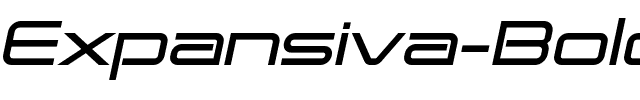 Expansiva Bold Italic.otf