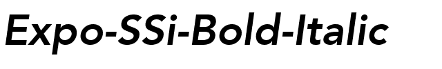 Expo SSi Bold Italic.ttf