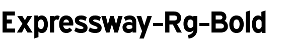 Expressway Rg Bold.ttf