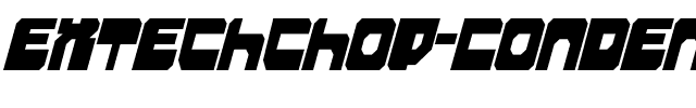 Extechchop Condensed Condensed.ttf