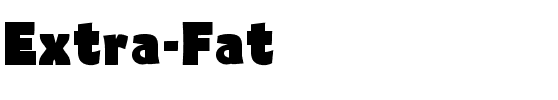 Extra Fat Normal.ttf