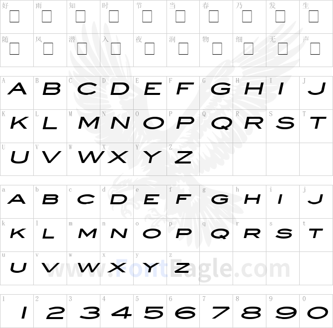 Eye-glass-Extended-Bold-Italic