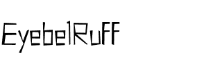 EyebelRuff Regular.ttf