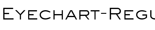 Eyechart Regular.ttf