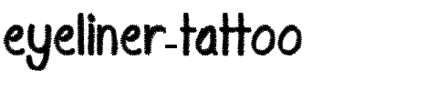 Eyeliner Tattoo Normal.ttf