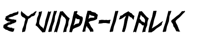 Eyvindr Italic.otf