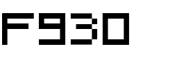 F930 Regular.ttf