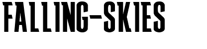FALLING SKIES Regular.ttf