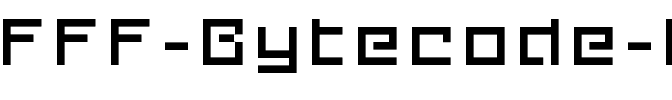 FFF Bytecode Extended Regular.ttf