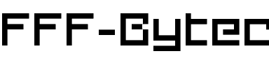 FFF Bytecode Regular.ttf