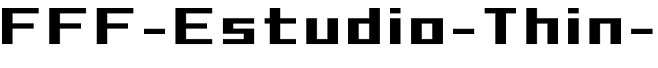 FFF Estudio Thin Bold Extended Regular.ttf