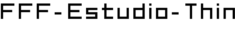 FFF Estudio Thin Extended Regular.ttf