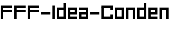 FFF Idea Condensed Regular.ttf