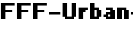 FFF Urban Bold Regular.ttf