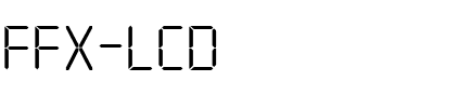 FFX LCD Regular.ttf
