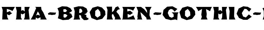 FHA Broken Gothic Poster NC Regular.ttf
