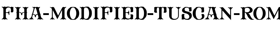 FHA Mod Tuscan Roman NCV Regular.ttf