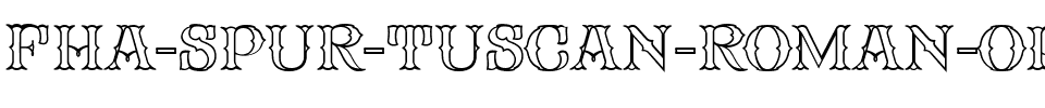 FHA Spur Tuscan Roman Open NCV Regular.ttf