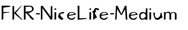 FKR NiceLife Medium.ttf