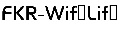 FKR WifeLife Regular.ttf