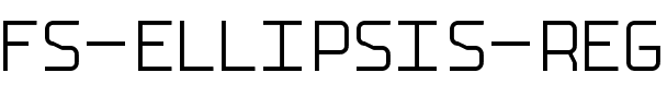 FS Ellipsis Regular.ttf