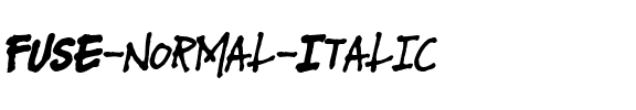 FUSE normal Italic.ttf
