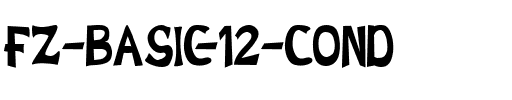 FZ BASIC 12 COND Normal.ttf