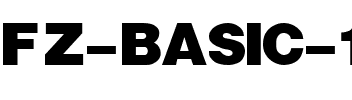 FZ BASIC 13 Normal.ttf
