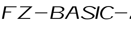 FZ BASIC 21 EX Normal.ttf