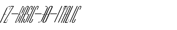 FZ BASIC 38 ITALIC Normal.ttf