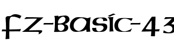 FZ BASIC 43 Normal.ttf