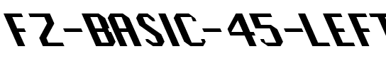 FZ BASIC 45 LEFTY Normal.ttf