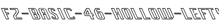 FZ BASIC 46 HOLLOW LEFTY Normal.ttf