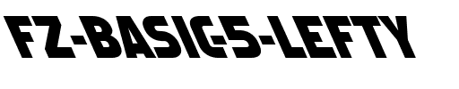 FZ BASIC 5 LEFTY Normal.ttf
