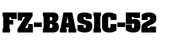 FZ BASIC 52 Normal.ttf