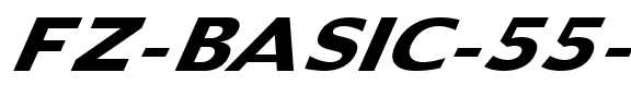 FZ BASIC 55 ITALIC Normal.ttf